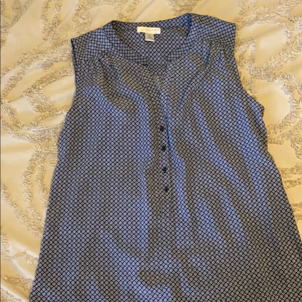 Dressy v-neck tank top